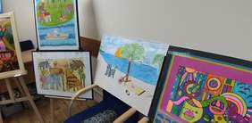 Pokaż zdjęcie: Prace nadesłane na etap wojewódzki XVII edycji Ogólnopolskiego Konkursu Plastycznego „Sztuka Osób Niepełnosprawnych”