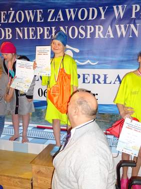 Dekoracja zwycięzców