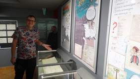 Pokaż zdjęcie: Uczestnicy WTZ "MADA" w Muzeum Dobranocek w Rzeszowie