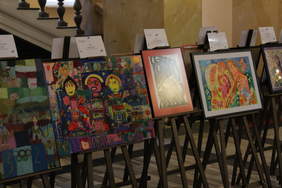 Pokaż zdjęcie: Wystawa prac