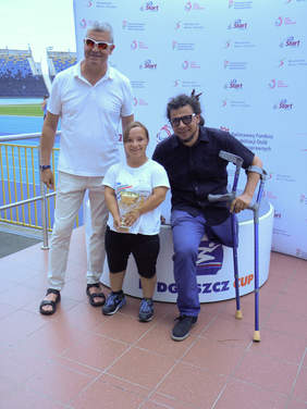 Grad medali niepełnosprawnych lekkoatletów z Gorzowa Wlkp. 