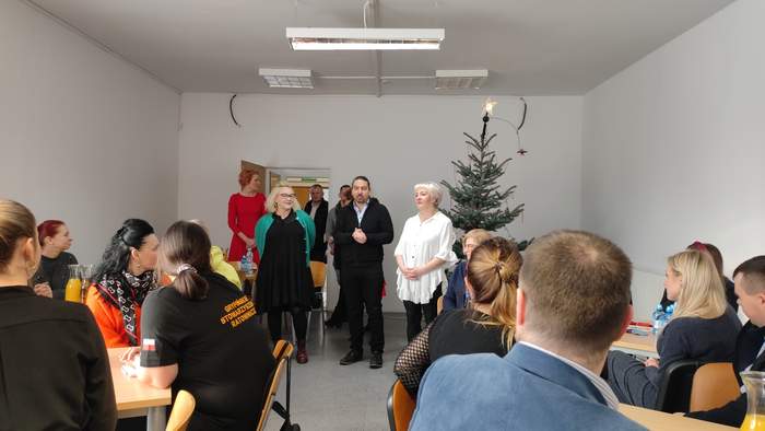 Pokaż zdjęcie: Życzenia świąteczne na otwarciu