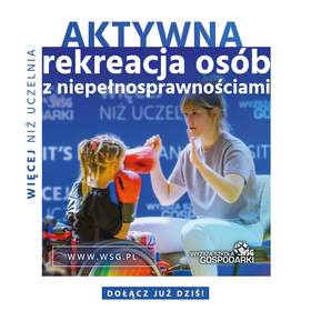 Infografika promująca nowy kierunek studiów na WSG