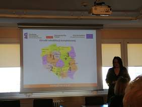 Pokaż zdjęcie: Zakres pomocy w ramach projektu oferują cztery wyspecjalizowane Ośrodki Rehabilitacji Kompleksowej