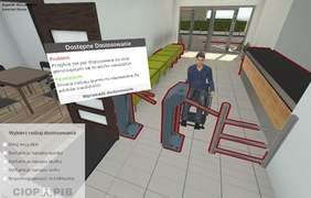Pokaż zdjęcie: Wizualizacja narzędzi ErgON 1 – ErgON – projektowanie - narzędzie komputerowe wspomagające projektowanie i interaktywną ocenę przydatności potencjalnych zmian na symulowanym w środowisku wirtualnym stanowisku pracy