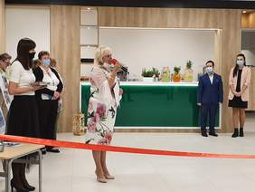 Pokaż zdjęcie: Przemawia Przewodnicząca Koła Jolanta Janik