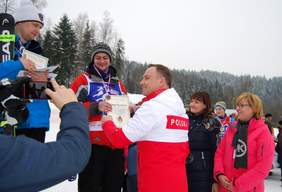 Pokaż zdjęcie: Dekoracja zawodników