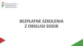 Pokaż zdjęcie: Bezpłatne szkolenia z obsługi SODiR