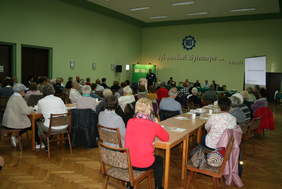 Pokaż zdjęcie: wykład na temat bezpieczeństwa osób starszych 