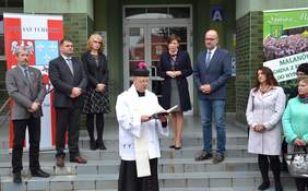 Pokaż zdjęcie: Modlitwa Księdza prałata Stanisława Płaszczyka z parafii w Malanowie