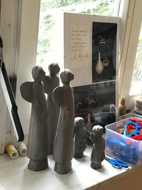 Pokaż zdjęcie: Prace wykonane w pracowni ceramicznej przez uczniów SOSW nr 2 w Przemyślu