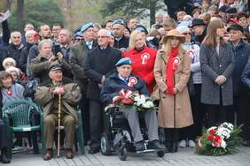 Pokaż zdjęcie: uroczystości obchodów Święta Niepodległości w Łodzi