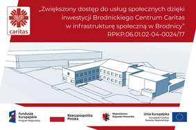 Plakat informacyjny dot. inwestycji i projektu