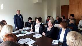 Pokaż zdjęcie: Dyrektor Oddziału powitał przedstawicieli organizacji pozarządowych 