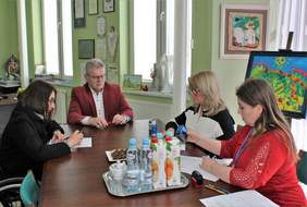 Pokaż zdjęcie: Integracyjne Centrum Sportu i Rehabilitacji „START” reprezentowane było przez Wiceprezes urzędującą Bożenę Tatarczyk oraz skarbnika Agnieszkę Zańko