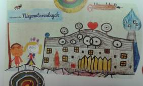 Pokaż zdjęcie: Ośrodek narysowany przez dzieci