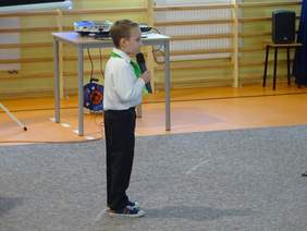 Pokaż zdjęcie: Występ ucznia SOSW