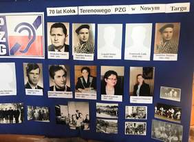 Pokaż zdjęcie: Jubileuszowa ekspozycja Koła Terenowego PZG 