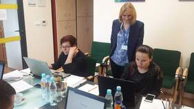 Pokaż zdjęcie: Warsztaty z elektronicznej obsługi wniosków SODIR w Oddziale Małopolskim