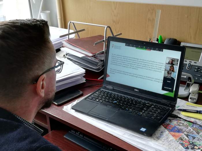 Pokaż zdjęcie: Szkolenie odbyło się za pośrednictwem platformy Zoom