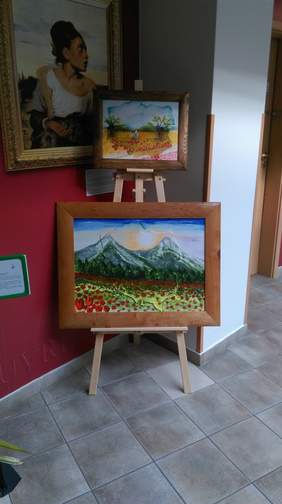 Ekspozycja prac - malarstwo