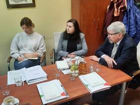 Pokaż zdjęcie: Pełnomocniczki rektorów ds. osób niepełnosprawnych oraz dyrektor Łódzkiego Oddziału PFRON