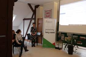 Pokaż zdjęcie: Szkolenie z obsługi SOW prowadzi Anna Światlak Samodzielny Specjalista ds. projektu SOW