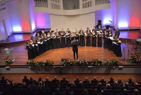 Pokaż zdjęcie: Koncert pt.: „Klasycznie i Jazzowo” w ramach wielkopolskiego spotkania noworocznego zorganizowanego z inicjatywy wojewody wielkopolskiego