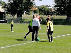 Turniej Piłki nożnej Olimpiad Specjalnych w Kolbuszowej Dolnej, rozgrywki