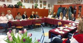 Pokaż zdjęcie: Uczestnicy spotkania dla psychologów i pedagogów szkół specjalnych z Poznania