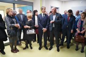 Pokaż zdjęcie: Otwarcie nowego skrzydła Szpitala im. J. Dietla w Krynicy-Zdroju (fot. Krzysztof Stachura)