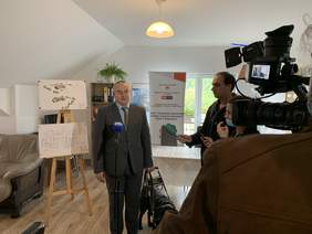 Pokaż zdjęcie: Wypowiedź Ministra Pawła Wdówika dla TVP Gdańsk