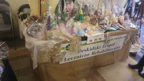 Pokaż zdjęcie: Stoisko Beskidzkiego Zespołu Leczniczo-Rehabilitacyjnego