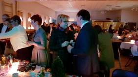 Pokaż zdjęcie: Uczestnicy spotkania opłatkowe w Wolbromiu