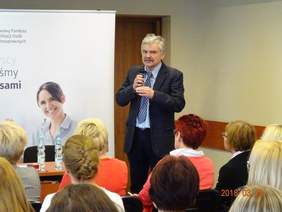 Pokaż zdjęcie: wystąpienie dr nauk med. Krzysztofa Wasiaka