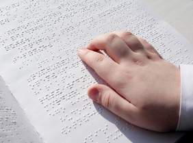 Zielona Góra - książka dla dzieci niewidomych i niedowidzących