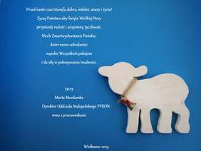 Pokaż zdjęcie: Życzenia świąteczne od Dyrekcji i pracowników Oddziału Małopolskiego PFRON