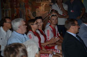 Pokaż zdjęcie: Medaliści igrzysk paraolimpijskich, mistrzostw świata i Europy Iwona Podkościelna/Aleksandra Tecław oraz Marcin Polak/Michal Ładosz