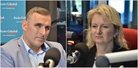 Pokaż zdjęcie: Dyrektor Oddziału Pomorskiego PFRON Dariusz Majorek wraz z  Dr hab. n. med. Dominiką Szalewską z Kliniki Rehabilitacji Gdańskiego Uniwersytetu Medycznego.