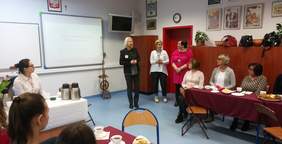 Pokaż zdjęcie: Uczestnicy spotkania dla psychologów i pedagogów szkół specjalnych z Poznania