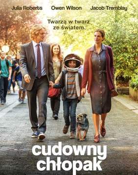 Pokaż zdjęcie: Plakat promujący film pt.: „Cudowny chłopak”