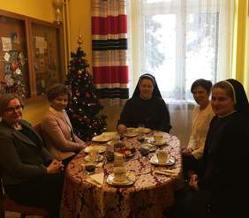 Pokaż zdjęcie: Prezes Zarządu PFRON z wizytą u Sióstr Serafitek w Poznaniu