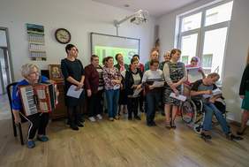 Pokaż zdjęcie: Występy w siedzibie Fundacji "Ilios"