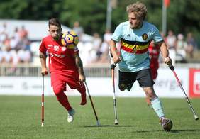 W Rzepinie reprezentacja Polski w Amp futbolu pokonała Belgię