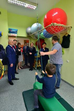 Pokaż zdjęcie: Wizyta w Specjalnym Ośrodku Szkolno – Wychowawczym w Nowym Sączu