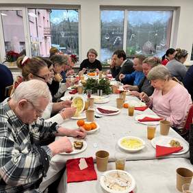 Pokaż zdjęcie: Podopieczni Towarzystwa Przyjaciół Niepełnosprawnych