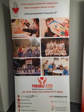 Pokaż zdjęcie: Plakat Stowarzyszenia Trisomia 21