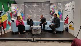 Pokaż zdjęcie: Spotkanie z Martą Lipińską, Adamem Woronowiczem i Marcinem Bortkiewiczem