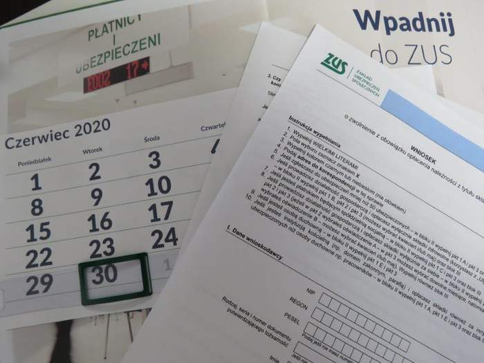 Pokaż zdjęcie: Zwolnienie ze składek do 30 czerwca