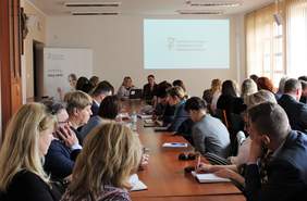 Pokaż zdjęcie: Kierujący placówkami WTZ z terenu województwa lubelskiego